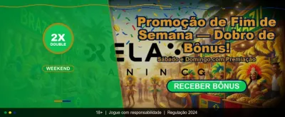 Bônus de Boas-Vindas Incrível
